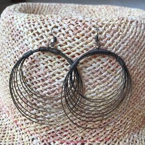 Antique Brass Earrings